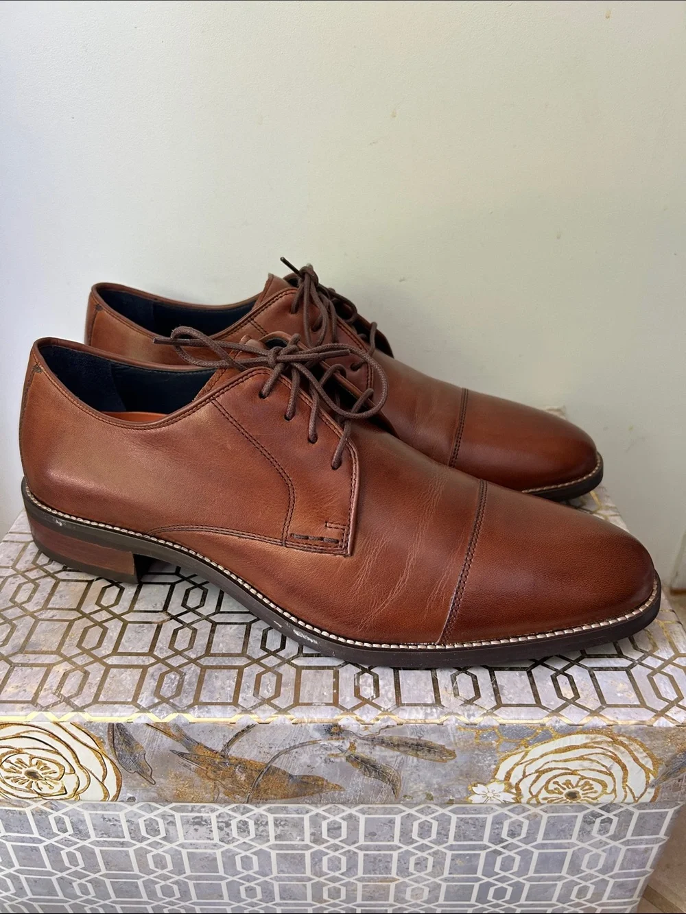 Cole Haan Lenox Hill Cap Oxford Dress Shoes Men's size 9